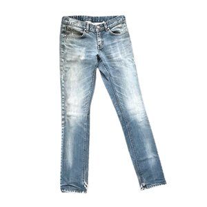 People's Market Light Blue Stone Washed Jeans